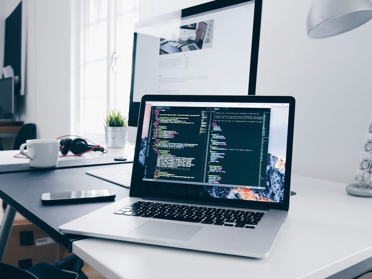 Developer working on code at Soft Build Hub